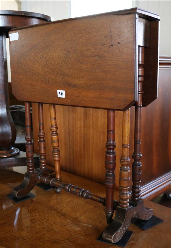 Victorian mahogany Sutherland table